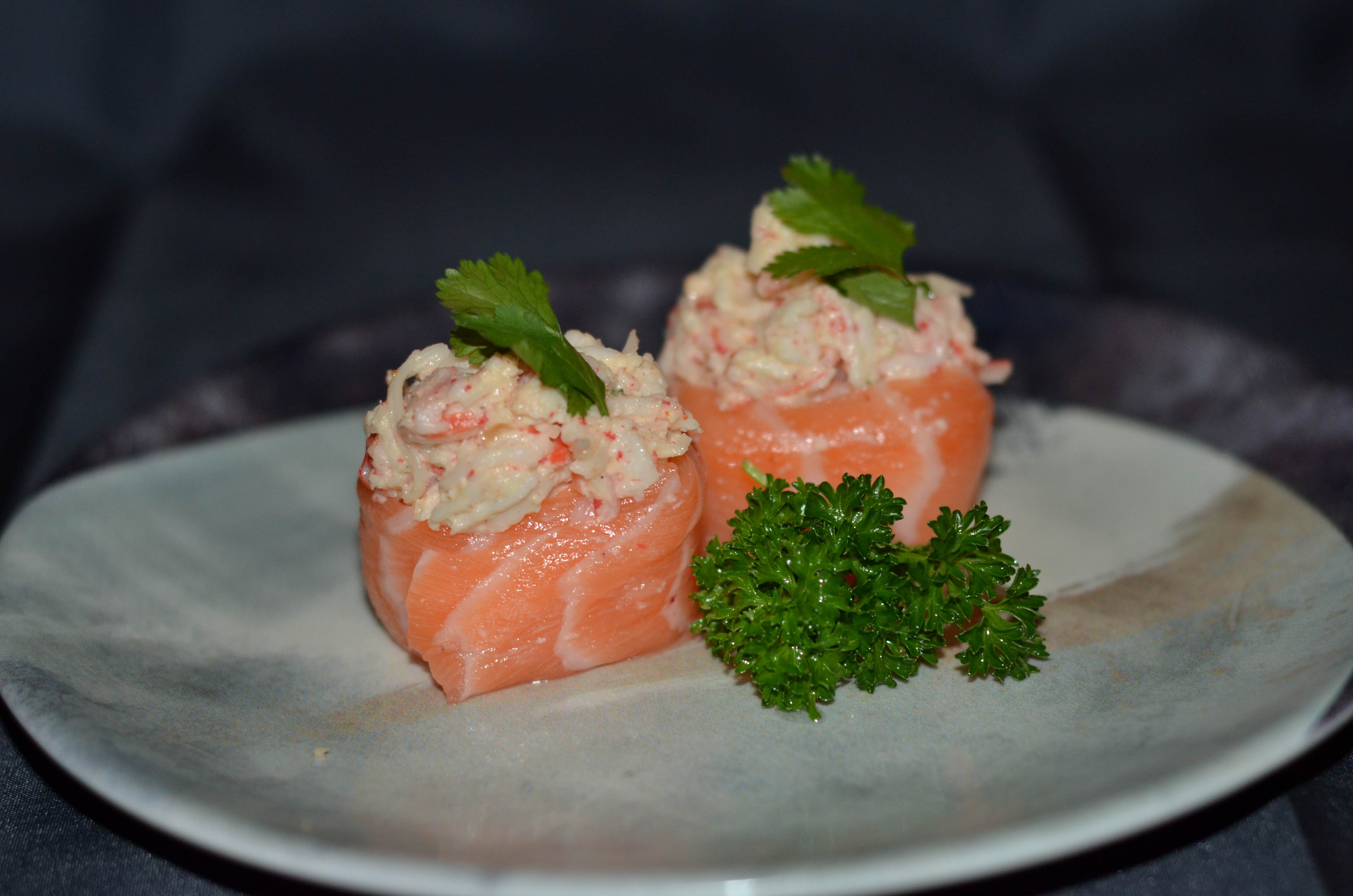 REI Gunkan (Koningkrab, Zalm) (2 stuks)